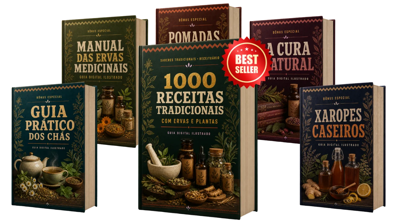 1000 Receitas de Garrafadas Indígenas com os 6 bônus inclusos